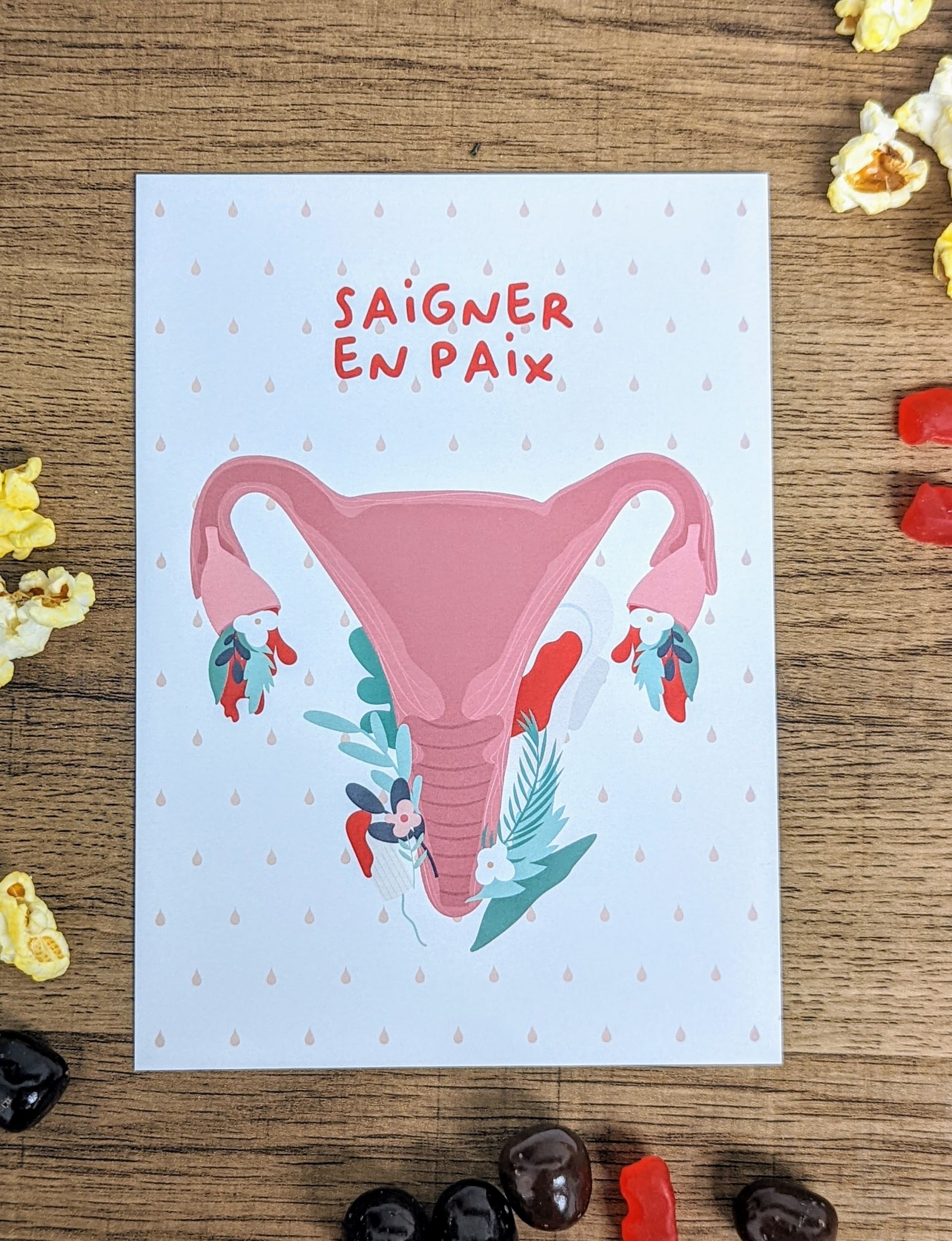 Affichettes Saigner en paix et Pleurer en Paix – Image 2