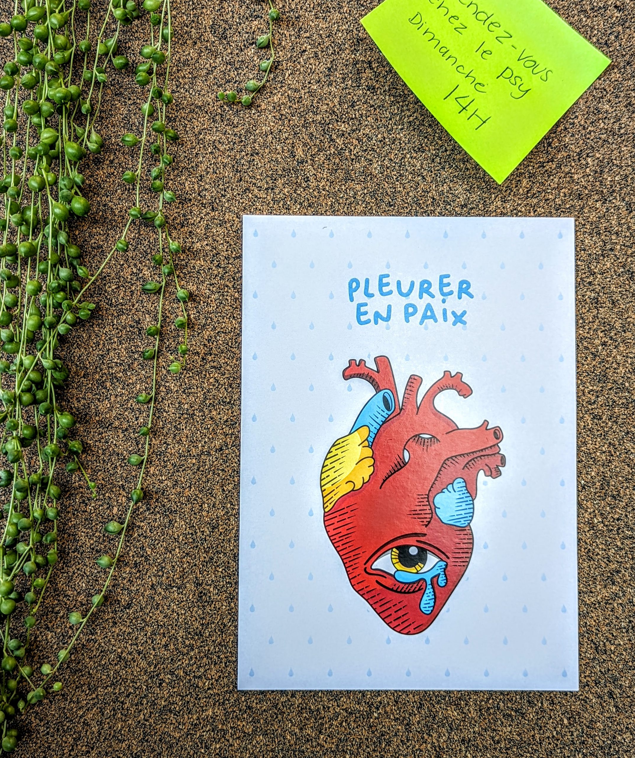 Affichettes Saigner en paix et Pleurer en Paix – Image 4