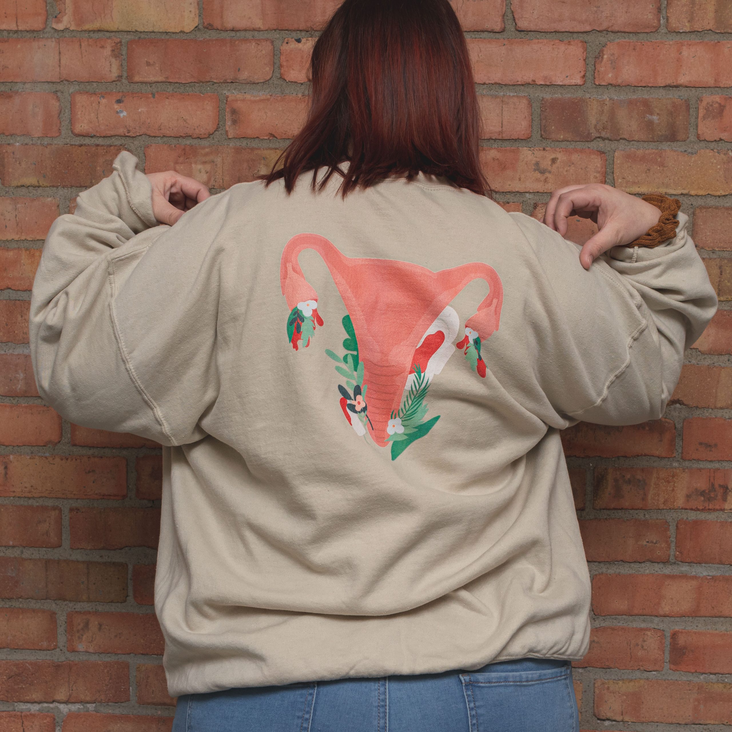 Crewneck SABLE Saigner en Paix – Image 3