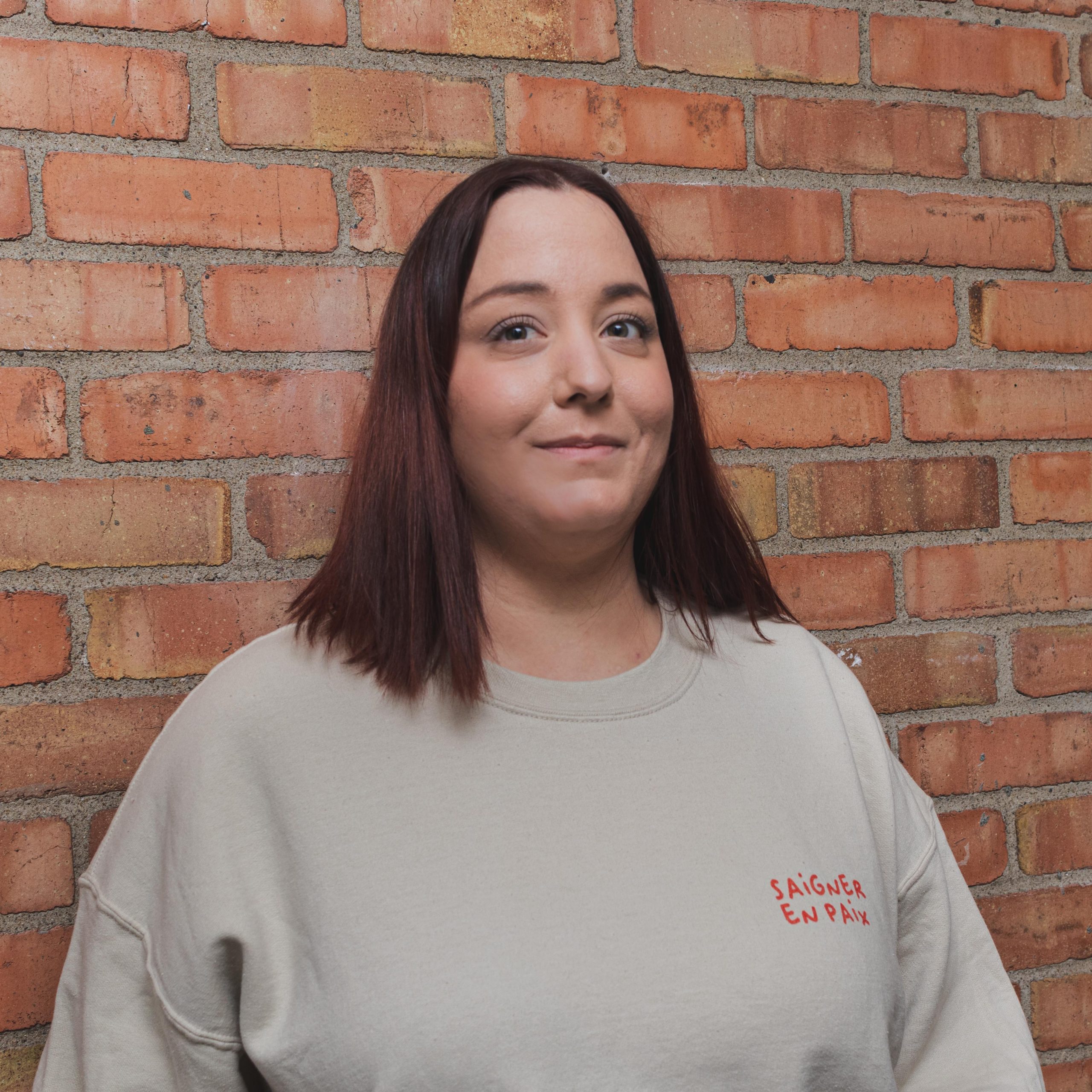 Crewneck SABLE Saigner en Paix – Image 2