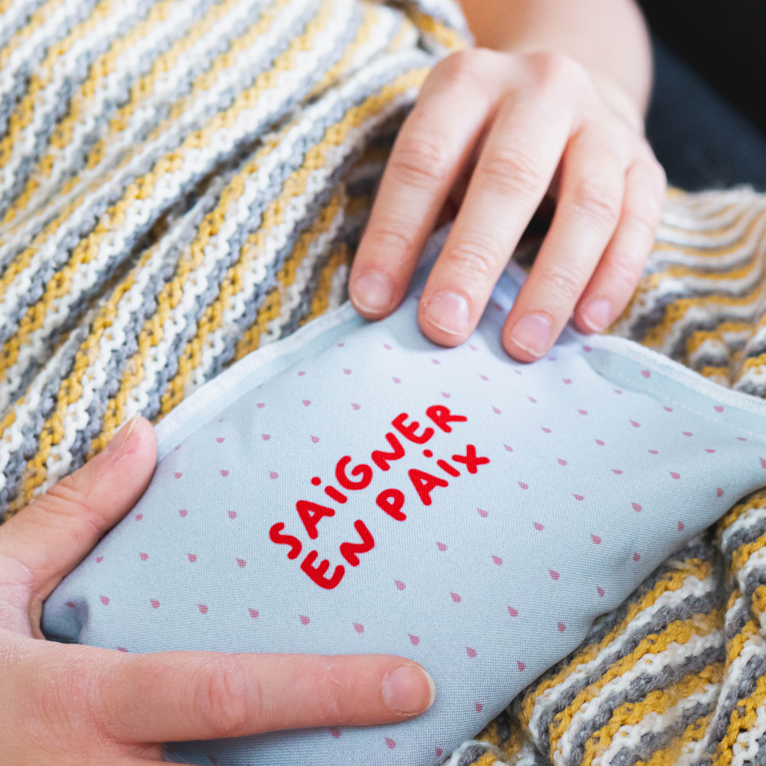 Sac chauffant Saigner en paix